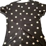 Worthington  Polka Dot Women's Top - Black and White Photo 1