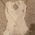 Princess Polly White Lace Dress Photo 1