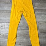 Fabletics Motion 365 High Waisted Vibrant Mustard Leggings Photo 5