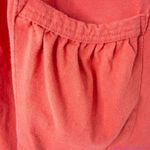 Roaman's red 100% cotton short sleeves dress with‎ pockets, size M Size M Photo 8