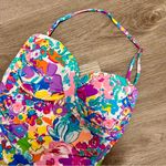 Anne cole  Amalfi Floral Twist Bandeau Swim A2 Photo 1