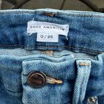 Good American Good Legs Deep V Yoke Skinny Jeans in Indigo005 Blue Size 0 / 25 Photo 2