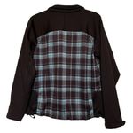Marino Bay‎ Natural Women's Brown Teal Plaid Lightweight Jacket Size L Size L Photo 2