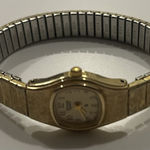 Citizen VTG MCM  Quartz Ladies Gold Stretch Band 5930-S16717 Watch NEW BATTERY Photo 0