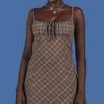 Le lis NWT  Dusty Peach Plaid Dress Photo 1