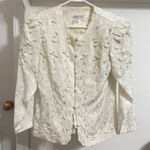 VENDOR ITEM : FINAL PRICE Vintage In The Mood Beaded Suit White Size 8 Photo 0