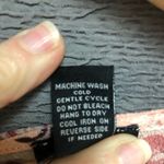 Rue 21 extra large long dress over a romper, peach background with coral, Photo 9