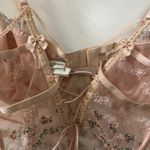 For Love & Lemons Emma Embroidered Bustier Top Photo 6