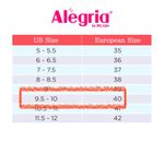 Alegria EUC  Leather Hannah Multi-Dot Floral Booties Size 9 1/2 - 10 Photo 8