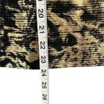 Escada Pencil Skirt US 4 Black Gold Linen Silk Blend Brocade Abstract Glamour Photo 8