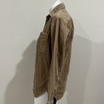 Uniqlo  tan corduroy button up shirt Photo 4