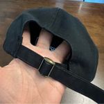 Victoria's Secret  Victoria Sport Black Embroidered Baseball Hat Cap Black White Photo 2