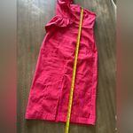 Anthropologie By One-Shoulder Ruffle Linen Column Midi Dress Womens Small Petite Photo 11