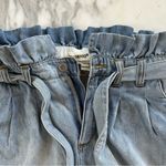 BLANK NYC  Denim Paper-bag High Waist Shorts Size 28 Photo 6
