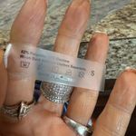 Retro High Waisted White and Orange Bikini Photo 5