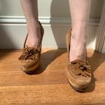 Sam Edelman  | Suede Tassel Wedges 8 Photo 3