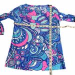 Lilly Pulitzer Alida Boatneck Top in Sea Jewels Size XS Photo 2