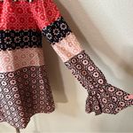 Derek Lam  10 Crosby silk boho peasant long sleeve Carnation blouse 6 Photo 4