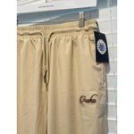 Inaka Women's Performance Nylon Spandex Sweats Baggy Joggers NWT Size L Ivory Tan Size L Photo 3