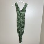 ASOS  Dress Green Floral bustier Drop Waist Wedding Cocktail Body Con 2 Feminine Photo 4