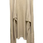 Banana Republic  Waterfall Knit Vest Sweater Tan Womens Sz L Photo 0