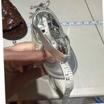 NWT J.Reneé Tadma Glass Slipper Rhinestone Pumps Heels Size 12W Cocktail Wedding Silver Photo 9