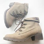 Sporto  Size 6 Plaid Cuffed Women’s Ankle Bootie Lace Up Photo 0