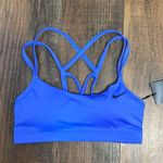 Nike NWT Dri-fit Light Support Purple Sports Bra Size Small Photo 0