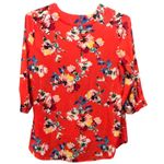 Rose + Olive Rose‎ And Olive Boho Blouse Red Large Photo 1