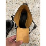 Proenza Schouler Women's lug sole biker patent Leather buckle Boots Size 38.5 Photo 8