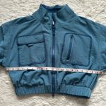 Free People  FP Movement Forty Love Jacket in Caribbean Coast Combo Cropped Sz M Photo 9