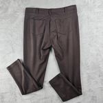 J. McLaughlin  Brown Straight Leg Knit Button Pull On Pants Womens Size 8 Photo 5