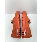 Blondo  Loafers Womens Size 5.5 Orange Suede Leather Waterproof Slip On Casual Photo 6
