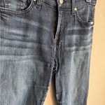 7 For All Mankind Dark Wash Blue Denim Karah Boot Cut Jeans Womens 28 Casual Photo 1