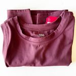 DSG Women's High Neck Brami Tank Crop Top Wine Color Twitch + Allison Sz XL NWT Red Photo 2