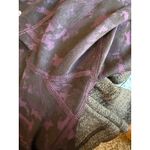 Lululemon  Wunder Under Crop Leggings Beautiful Baroque Deep Zinfandel Photo 8