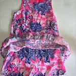 Lilly Pulitzer NWT Marla Romper Pink Tropics Sun Drenched Size 4 Photo 7