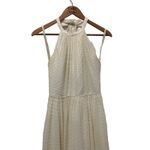 David's Bridal Davids bridals Galina halter ivory tie back wedding dress *needs dry cleaning* Photo 3