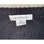 Liz Claiborne Houndstooth Knit Sweater Size XL Photo 2