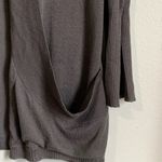 Soft Surroundings  Everyday Open Front Gray Cardigan Modal Blend Size XL Photo 4