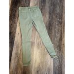 Old Navy Mid Rise Size 2 Distressed Skinny Jeans Olive Green Photo 7