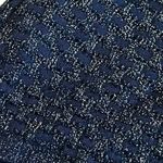 Babaton  1-01 Pullover Sweater Navy Silver Metallic Stretch Size Medium NWOT Photo 9