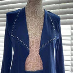 Roz & Ali 2/15 NWTs Navy blue jacket Photo 0