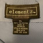 Elementz  Women’s XL Button Up Blouse Short Sleeve EUC Photo 3