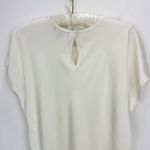 J.Crew Drapey Tee Shirt Top Blouse Viscose Ivory Classic Neutral Medium NWT Photo 8