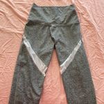 Aerie Grey Mesh Leggings Photo 4