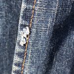 No Boundaries Vintage Denim Long Skirt with side slits and rhinestones skirt Juniors 7 Photo 6