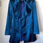 Sergio Hudson Double Breasted Blazer Mini Dress Size 2 Blue Photo 14