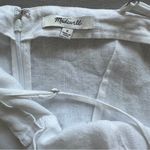 Madewell Goldie Midi Dress in 100% Linen, NWOT Photo 6