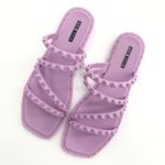 Steve Madden Steven Madden Skyler-J‎ Studded Jelly Slide Sandals Lilac 8 Photo 2